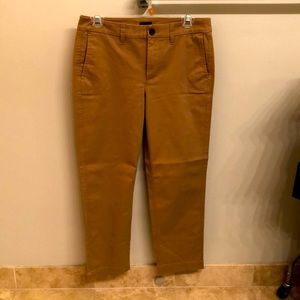 J. Crew petite high rise girlfriend chino pant